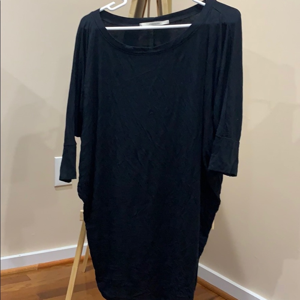 Black tunic style shirt